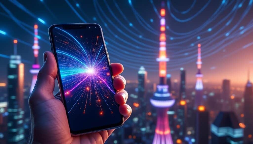 découvrez comment la 5g millimétrique révolutionne les téléchargements mobiles en offrant des vitesses multipliées par dix pour une expérience connectée ultra-rapide.