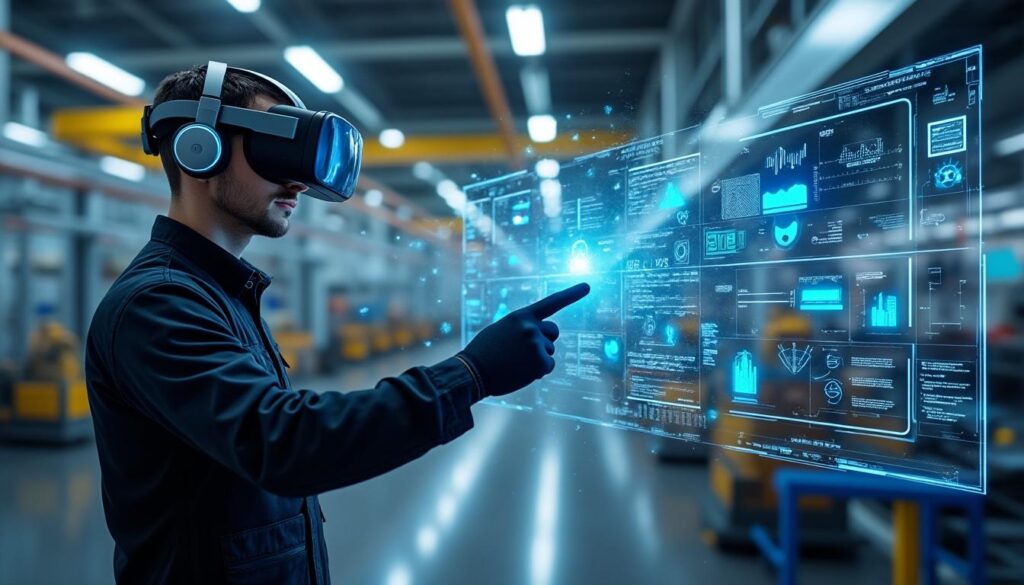 découvrez comment la réalité mixte révolutionne la maintenance industrielle high-tech en améliorant l'efficacité, la précision et la sécurité des opérations.